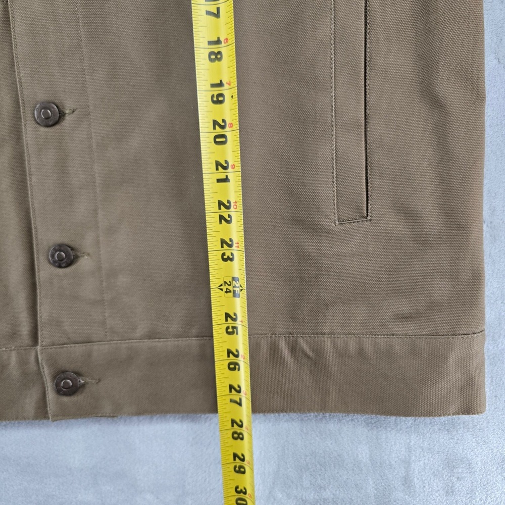 Duck Camp Brush Jacket Mens‎ Large Pin Oak Brown Cordura Canvas Outdoor LBJ100 - Picture 7 of 9